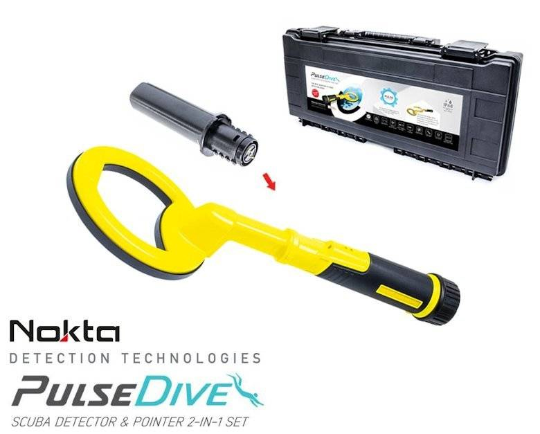 Nokta PulseDive Gelb Unterwasser Detektor + Pinpointer